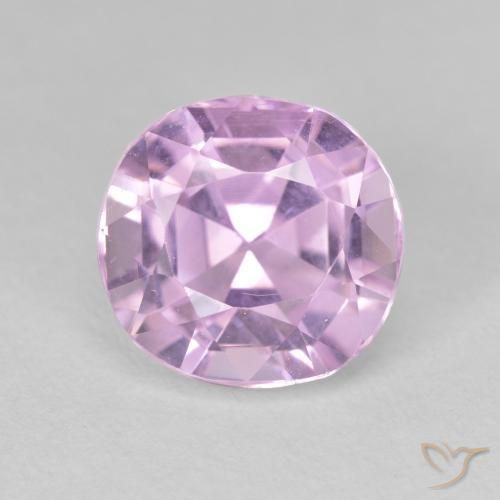 5.86ct Натуральный Светло-сиреневый кунцит, Подушка, VVS-VS
