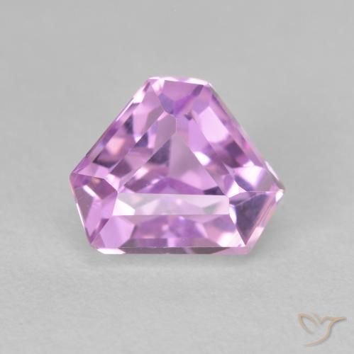 2.48ct Натуральный Светло-розовый кунцит, причудливая, Чистота VVS