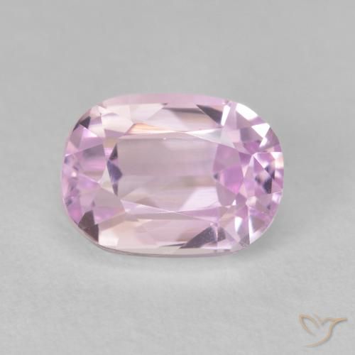 3.67ct Натуральный Светло-фиолетовый розовый кунцит, Подушка, VVS-VS