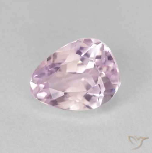 2.32ct Натуральный Вишнево-розовый тон кунцит, Форма груши, VVS-VS