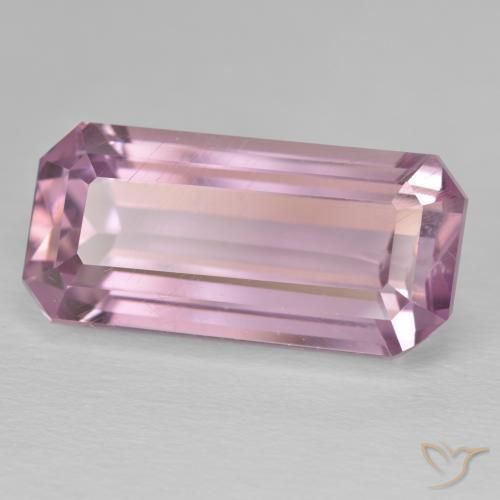 23.10 карата, натуральный Medium Dark-Pink кунцит, Октагон / Изумрудная Огранка, Чистота VS