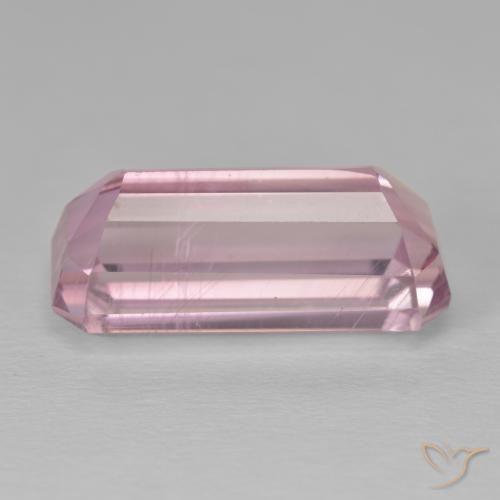 23.10 карата, натуральный Medium Dark-Pink кунцит, Октагон / Изумрудная Огранка, Чистота VS