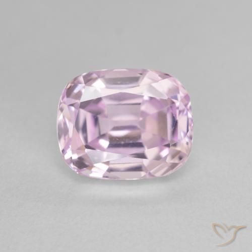 4.64ct Натуральный Вишнево-розовый тон кунцит, Подушка, Чистота VVS