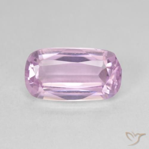 5.43ct Натуральный Розовато-фиолетовый фиолетовый кунцит, Подушка, VVS-VS