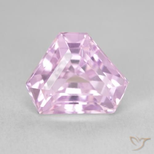 5.73ct Натуральный Розовато-фиолетовый фиолетовый кунцит, причудливая, VVS-VS