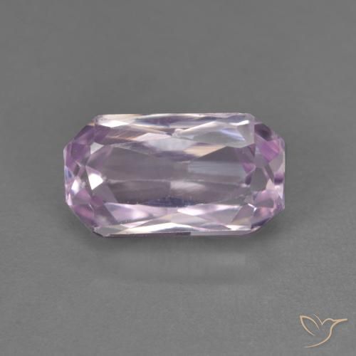 2.66ct Натуральный Средний розовый кунцит, Изумрудная огранка, VVS-VS