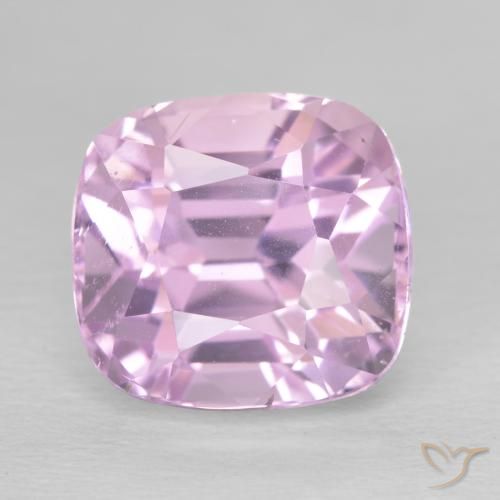 6.03ct Натуральный Пурпурно-розовый кунцит, Подушка, Чистота VS