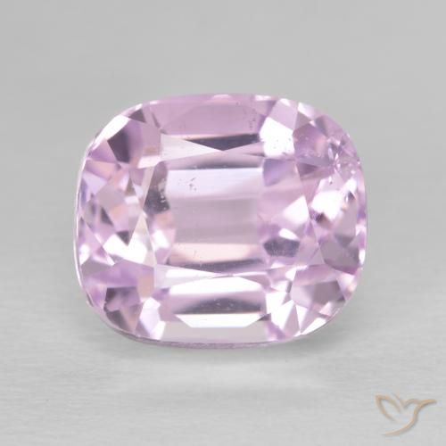 6.91ct Натуральный Вишнево-розовый тон кунцит, Подушка, Чистота VS