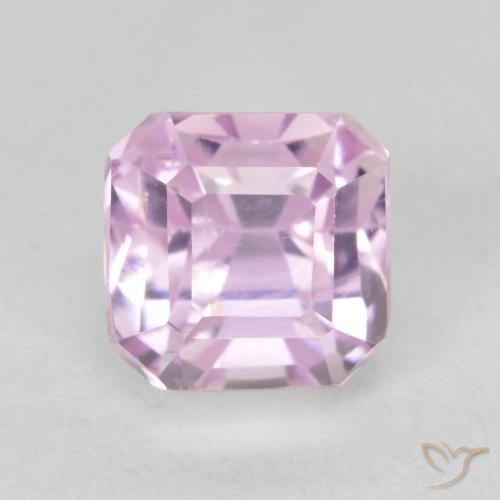 1.83ct Натуральный Medium Light-Pink кунцит, Изумрудная огранка, Чистота VVS