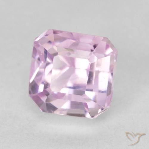 1.83 карата, натуральный Medium Light-Pink кунцит, Октагон / Изумрудная Огранка, Чистота VVS
