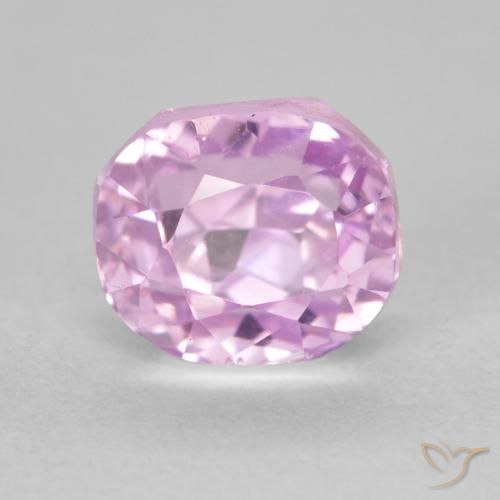 2.39ct Натуральный Очень светло-розовый кунцит, Подушка, Чистота VVS