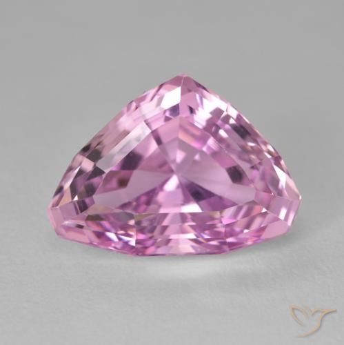 10.82ct Натуральный Очень светлый королевский фиолетовый розовый кунцит, Форма груши, Чистота VVS