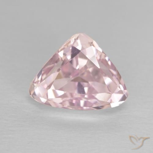 4.60ct Натуральный Средний розовый кунцит, Триллион, Чистота VS