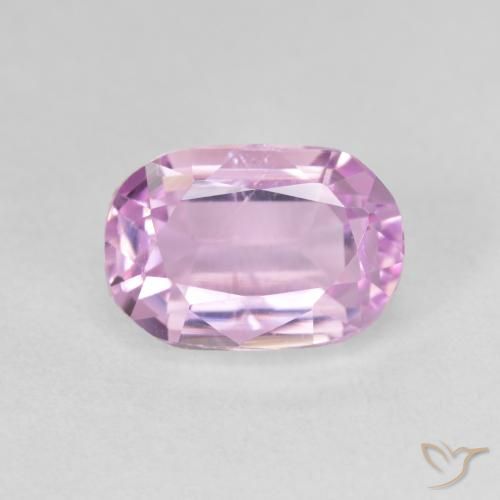 4.10ct Натуральный Средний розовый кунцит, Овал, Чистота VS