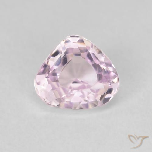 1.76ct Натуральный Светло-розовый разных оттенков кунцит, Форма груши, Чистота VVS