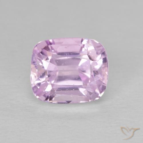 4.80ct Натуральный Светло-королевский фиолетовый розовый кунцит, Подушка, Чистота VS