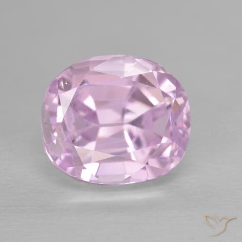 6.70ct Натуральный Вишнево-розовый кунцит, Овал, Чистота VS