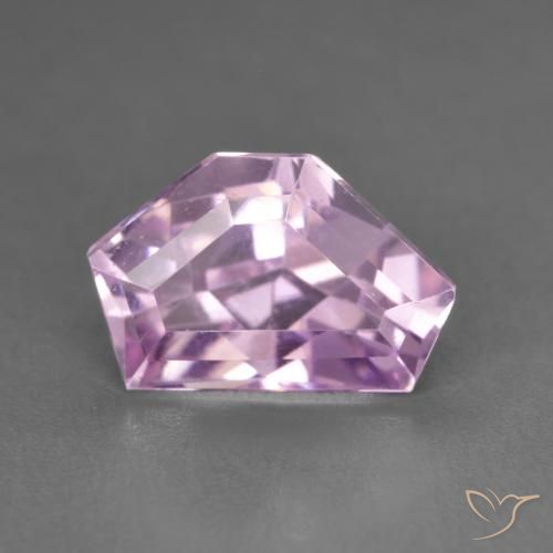 3.82ct Натуральный Вишнево-розовый кунцит, причудливая, Чистота VS