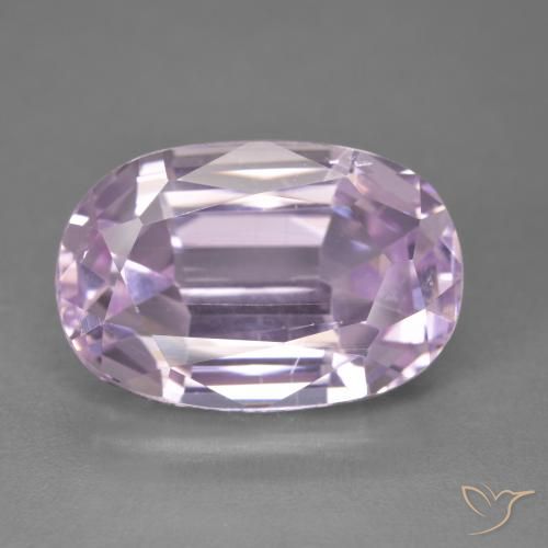 12.85ct Натуральный Пурпурно-розовый кунцит, Овал, Чистота VS