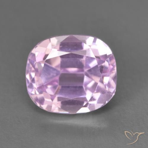 4.16ct Натуральный Средний розовый кунцит, Подушка, Чистота VVS
