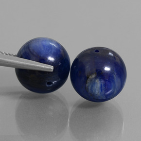  карата, натуральный Синий / Голубой кианит, Сфера / Шар, Непрозрачный