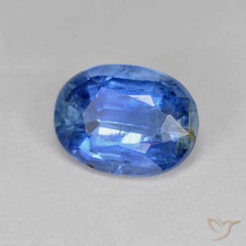 2.59ct Натуральный Средний синий кианит, Овал, SI