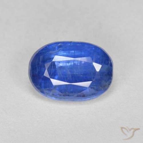 2.73ct Натуральный Египетский синий кианит, Овал, SI-I1