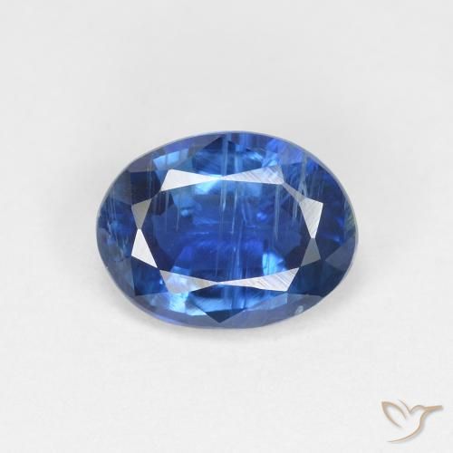 1.52ct Натуральный Светло-синий кианит, Овал, VS-SI