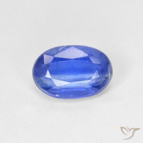 2.21ct Натуральный Настоящий синий кианит, Овал, SI