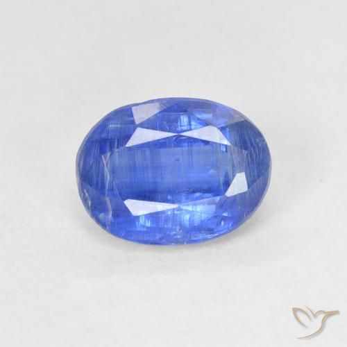 1.56ct Натуральный Светло-синий кианит, Овал, SI