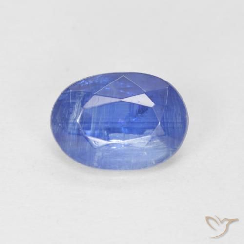 0.96ct Натуральный Голубые кианит, Овал, SI
