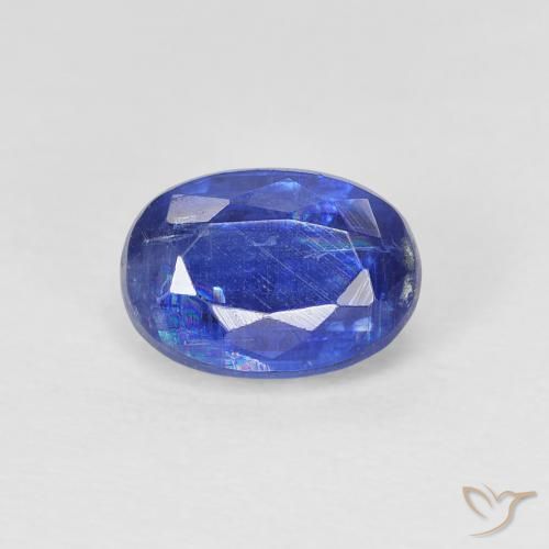 1.22ct Натуральный Настоящий синий кианит, Овал, SI
