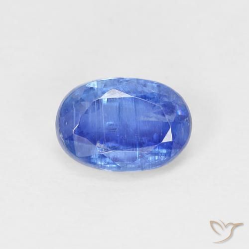 1.12ct Натуральный Голубые кианит, Овал, SI
