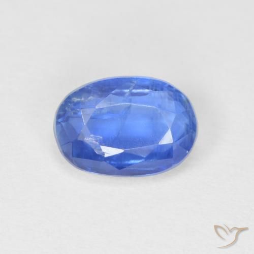 1.10ct Натуральный Голубые кианит, Овал, SI