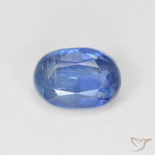 1.26ct Натуральный Светло-синий кианит, Овал, SI