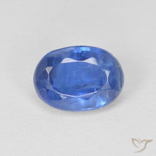 1.26ct Натуральный Светло-синий кианит, Овал, SI