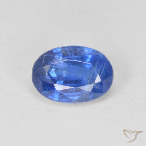 1.13ct Натуральный Светло-синий кианит, Овал, SI