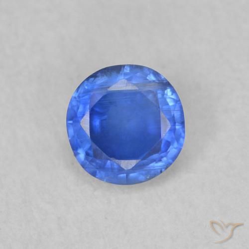 0.34ct Натуральный Светло-синий кианит, Круглый, SI