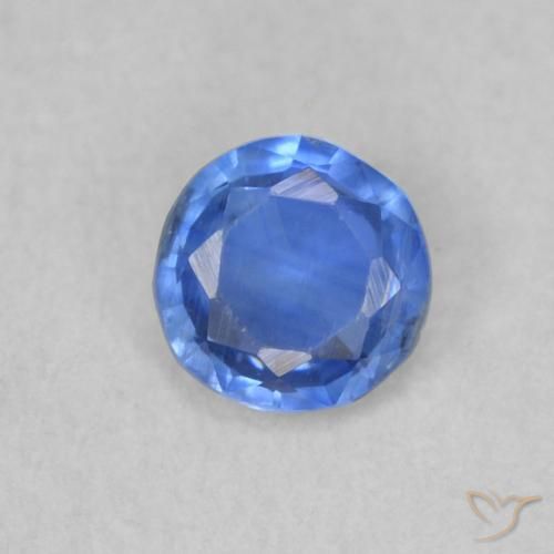 0.35ct Натуральный Светло-синий кианит, Круглый, SI