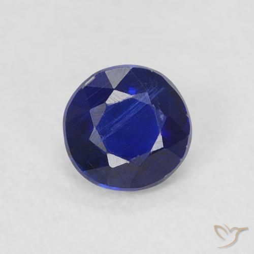 0.31ct Натуральный Королевский синий кианит, Круглый, VS-SI