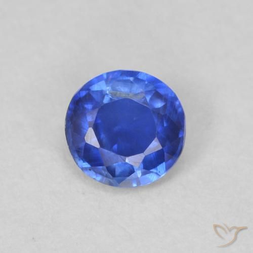 0.29ct Натуральный Глубокий лазурно-синий кианит, Круглый, VS-SI