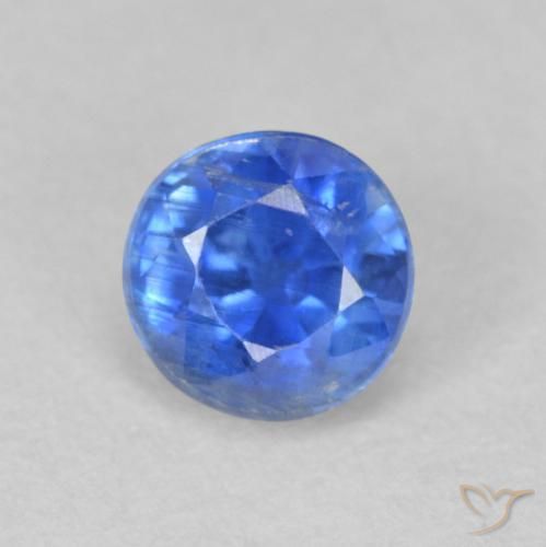 0.73ct Натуральный Голубые кианит, Круглый, SI