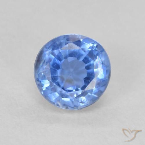 0.43ct Натуральный Голубые кианит, Круглый, VS-SI