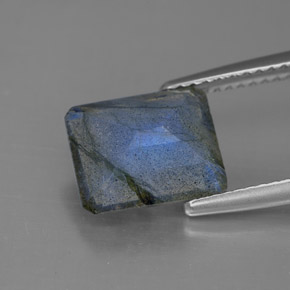 3.11 карата, натуральный Многоцветный Лабрадорит, Прозрачный, Полупрозрачный