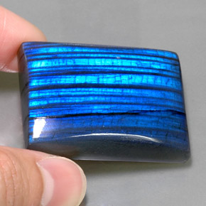 111.35 карата, натуральный Многоцветный Лабрадорит, Огранка Багет, Полупрозрачный