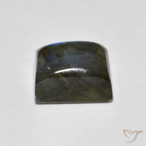 2.42 карата, натуральный Многоцветный Лабрадорит, Огранка Багет, Полупрозрачный
