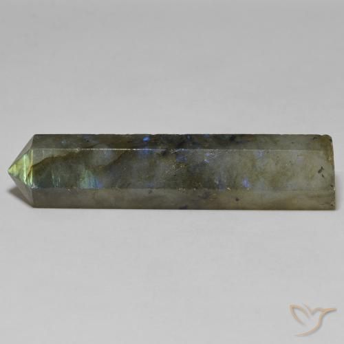 36.49ct Натуральный Многоцветный Лабрадорит, причудливая, Непрозрачный