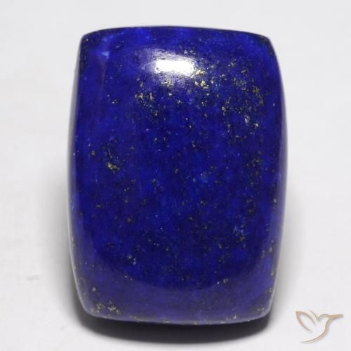 22.44ct Натуральный Интенсивный темно-синий Лазурит, Подушка, Непрозрачный