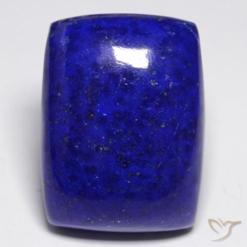 22.69ct Натуральный Интенсивный темно-синий Лазурит, Подушка, Непрозрачный