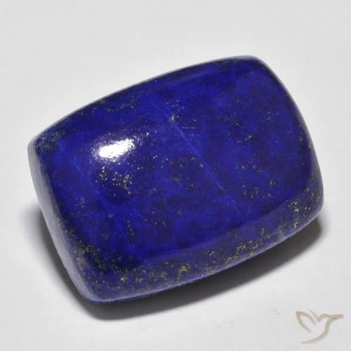 23.47ct Натуральный Интенсивный темно-синий Лазурит, Подушка, Непрозрачный